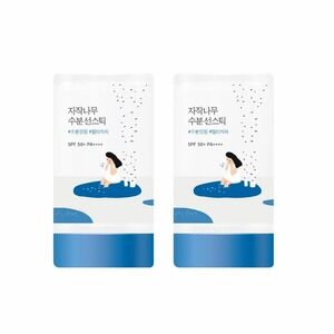 2 x ROUND LAB Birch Juice Moisturizing Sun Stick SPF50+ 19g K Beauty Lot